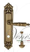 Дверная ручка Venezia на планке PL96 мод. Anneta (мат. бронза) сантехническая