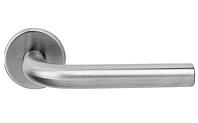 Дверная ручка Apecs H-0201-INOX (нержавеющая сталь)